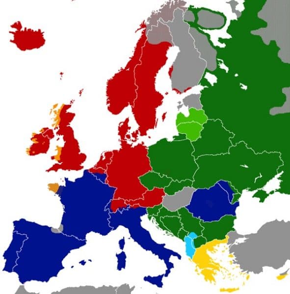 Limbi in Europa